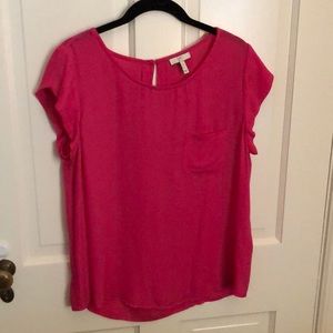 Joie silk cap sleeve blouse